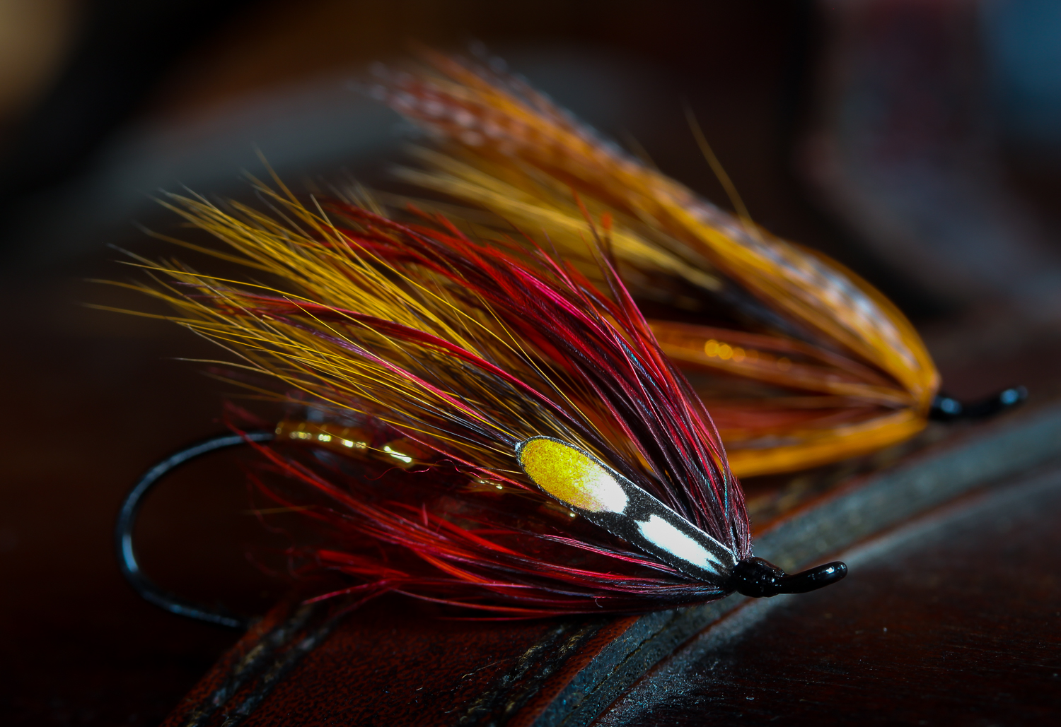 Green Butt Skunk - Classic Spey Style Steelhead Salmon Fly Tying