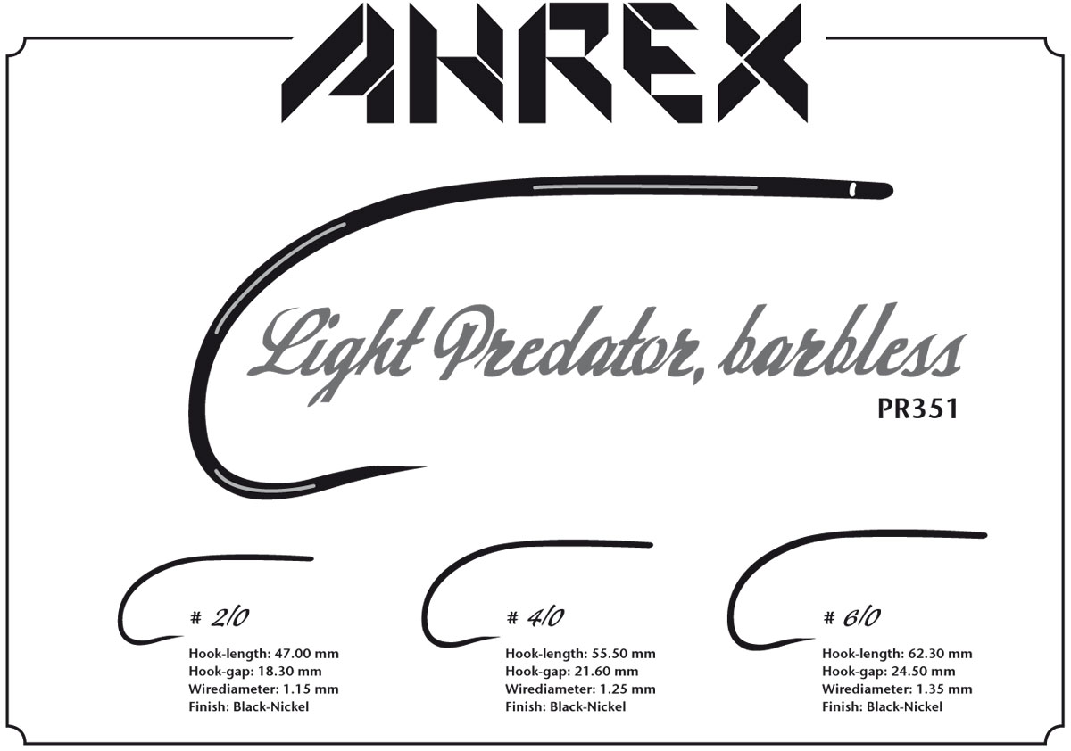PR358 – CA Bendback - Ahrex Hooks