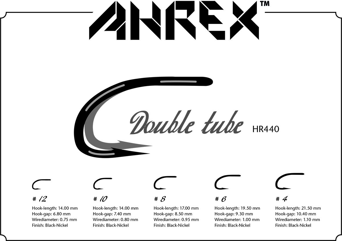 HR440 – DOUBLE TUBE - Ahrex Hooks