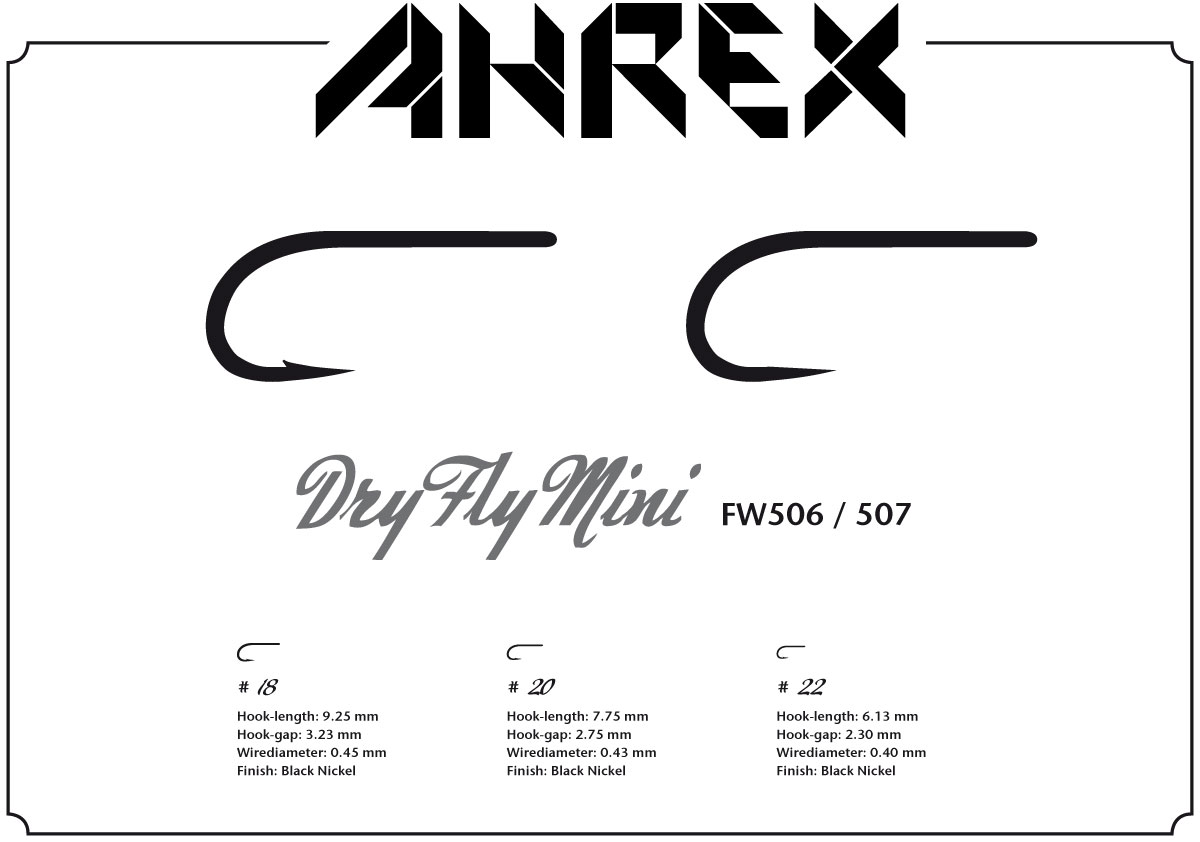 FW506/507 – DRY FLY MINI - Ahrex Hooks
