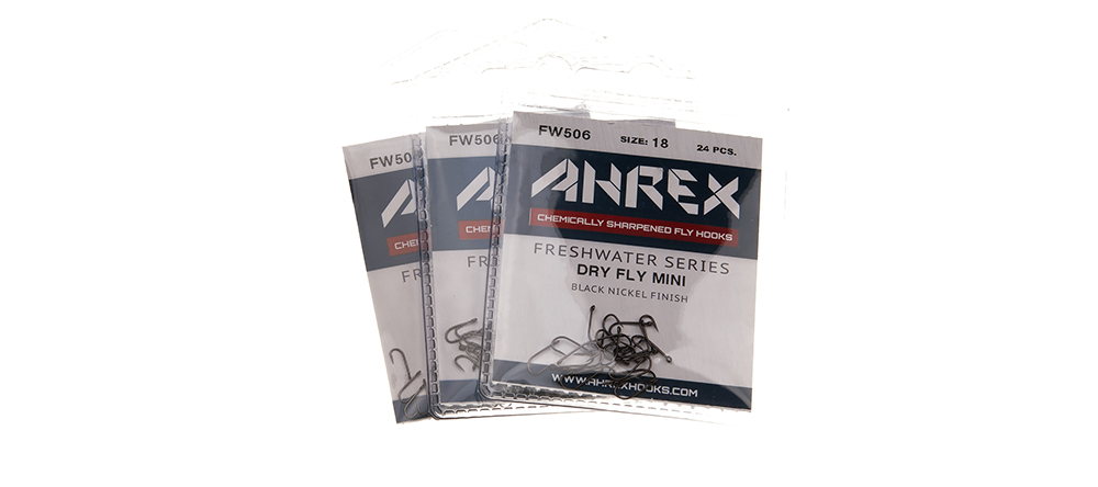  Ahrex Fw 506 Dry Fly Mini Hook Barbed Size #18