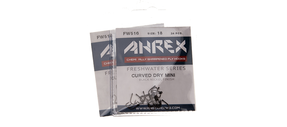 FW516 – Curved Dry Mini - Ahrex Hooks