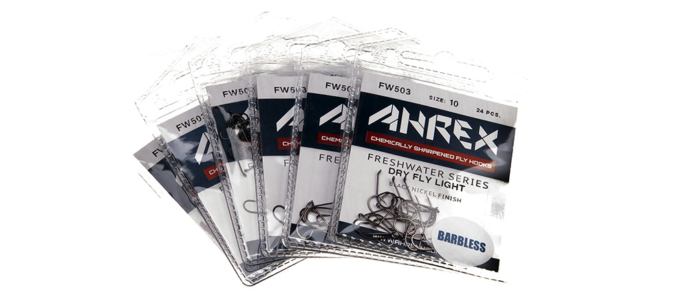 FW503 – Dry Fly Light, Barbless - Ahrex Hooks
