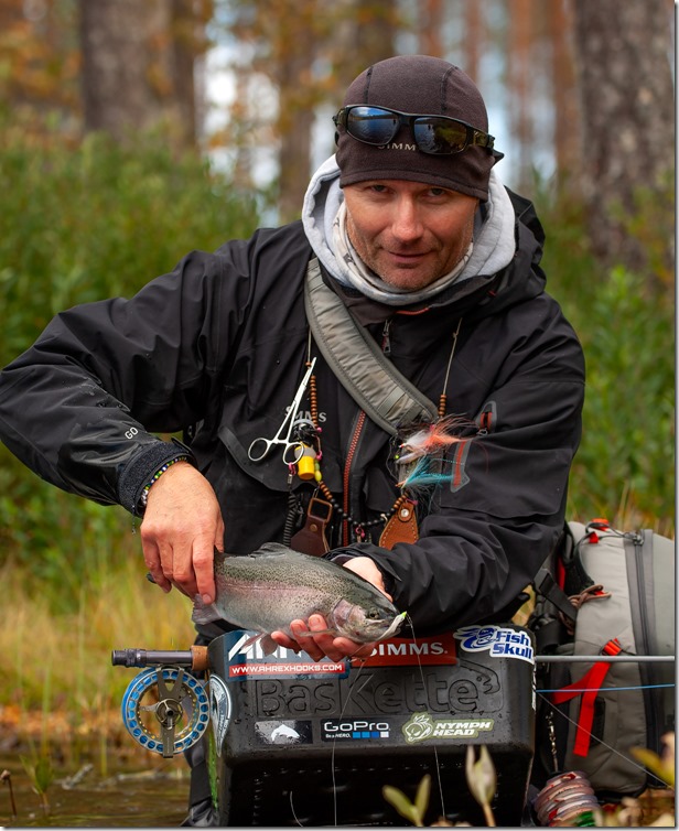 Abborra Gjölen Rainbow Trout 18-09-04