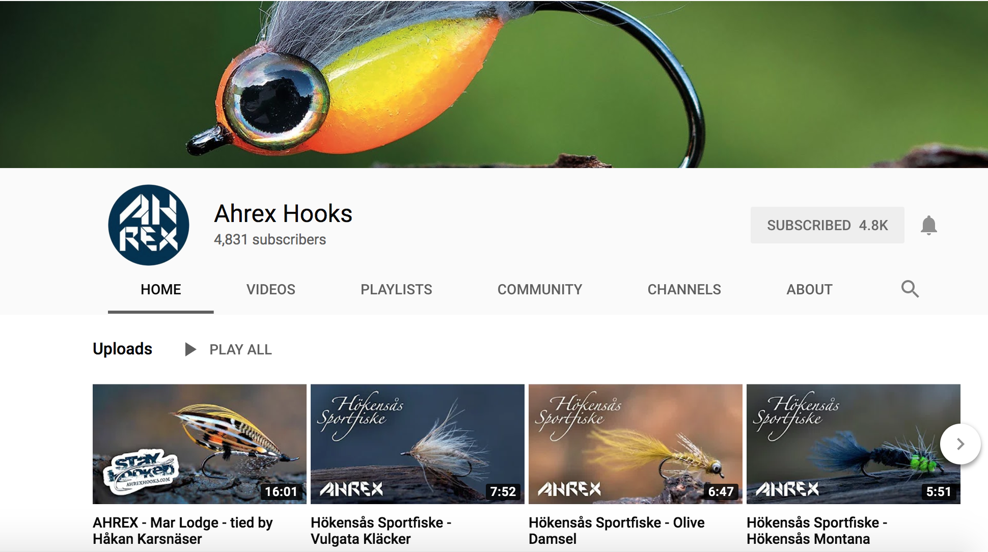 A short run down on the Ahrex Hooks  channel - Ahrex Hooks