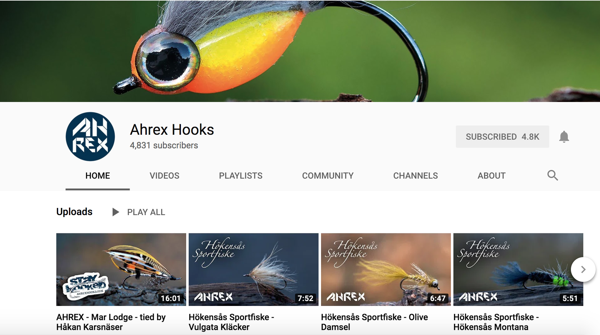 Ahrex Hooks - Predator Hooks - Trout & Salmon - Funky Fly Tying