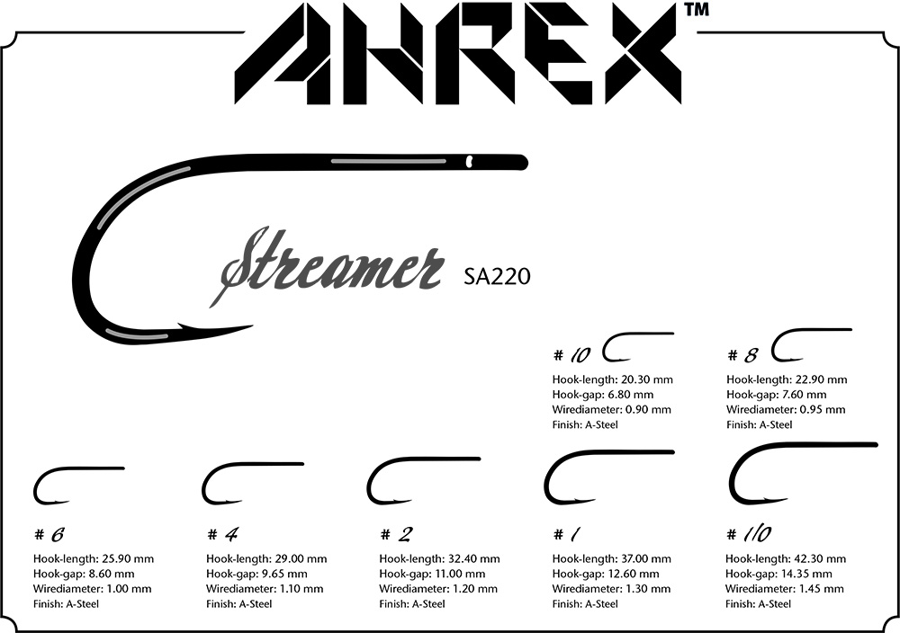 Ahrex SA220 Saltwater Streamer Hook