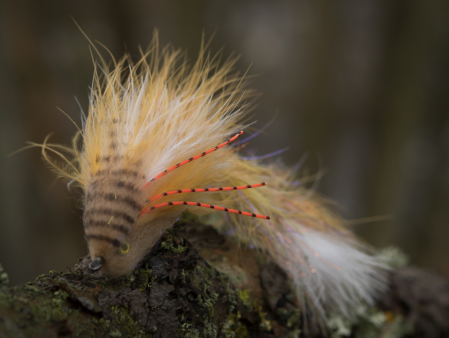 Brownish Wiggle Fiber Head by Henrik Kure Nielsen-02