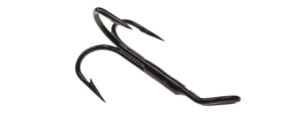 Ahrex HR490B ED Tying Treble Black Finish - Hook only - Art-01 (#8)