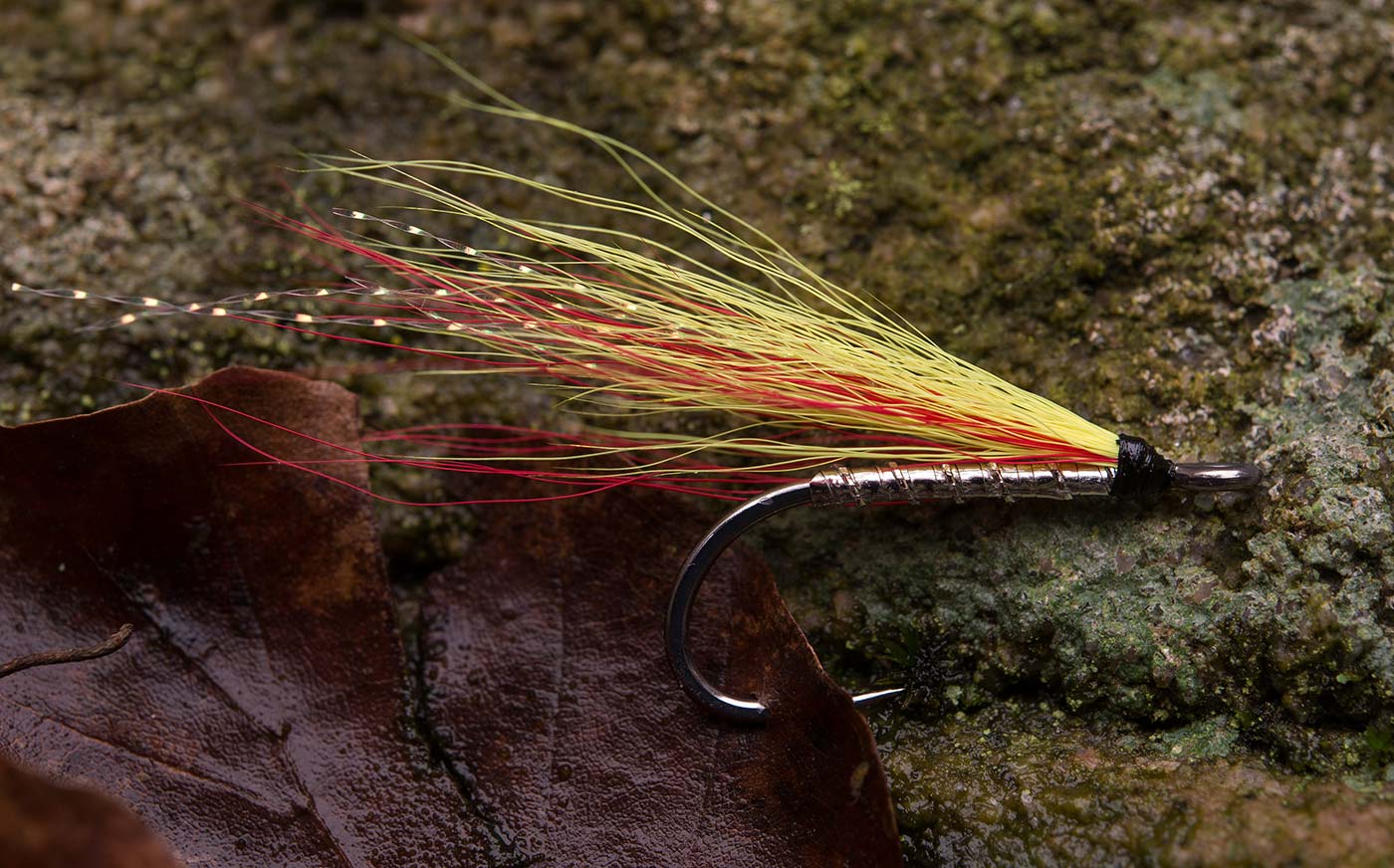 FLY FISHING FLIES STREAMERS MICKEY FINN # 6 CUSTOM TIED IDYLWILDE STEELHEAD  