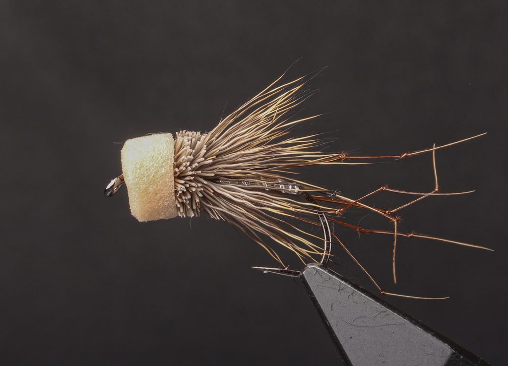 Old Man’s Earplug Daddy Muddler by Brian Ratcliff Ahrex Hooks