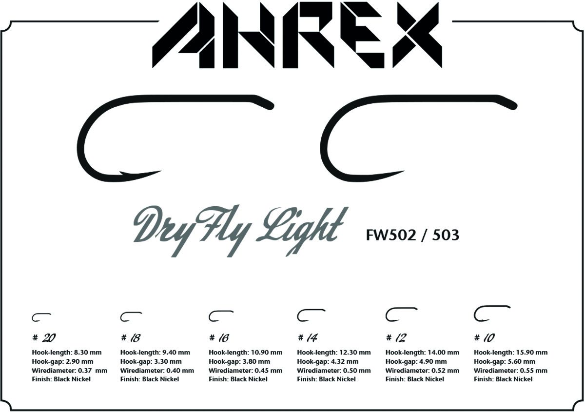 FW502/503 – DRY FLY LIGHT - Ahrex Hooks