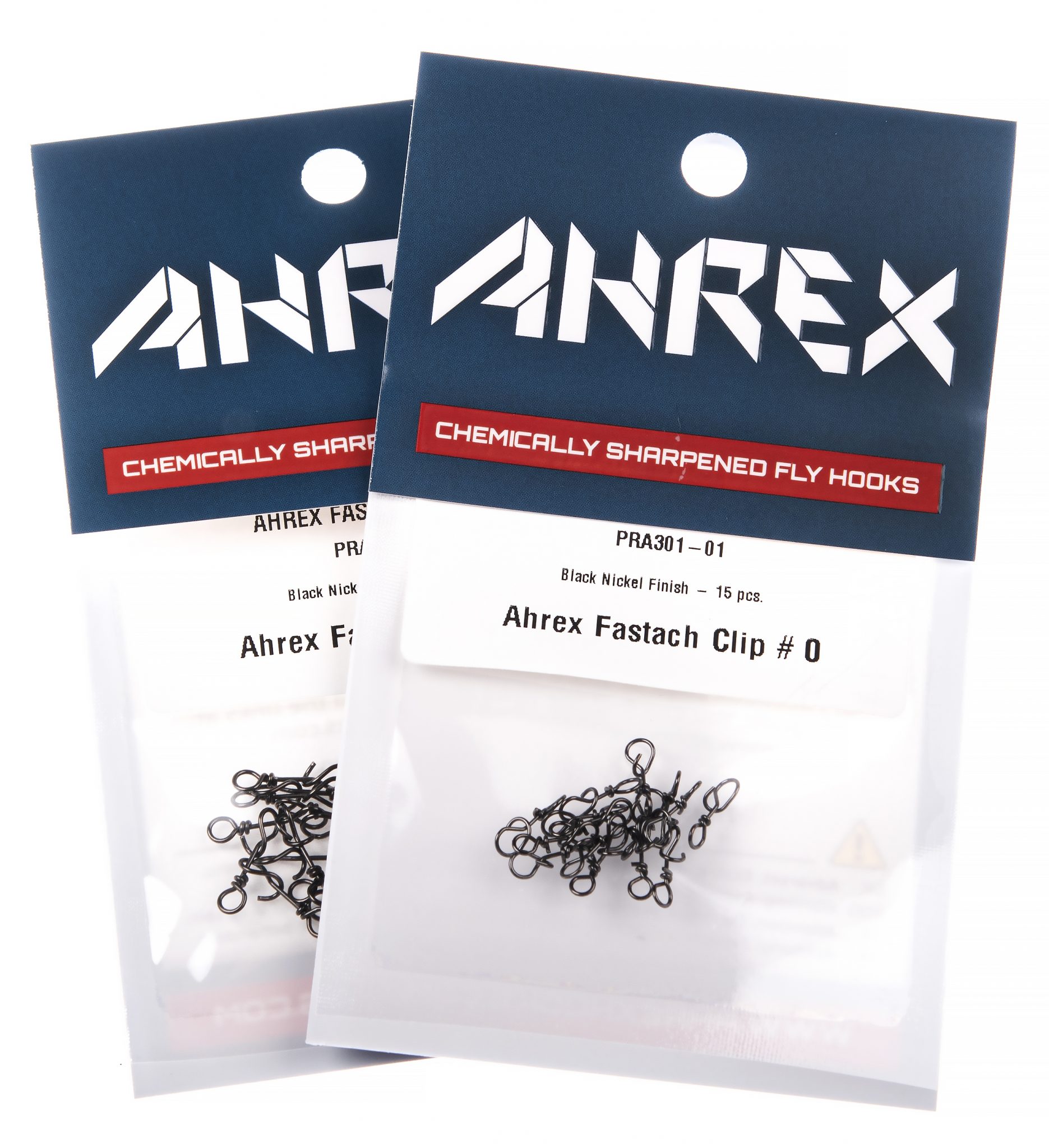 Fishing Fastach Clips 100Pcs Black Stainless Steel - Swivel
